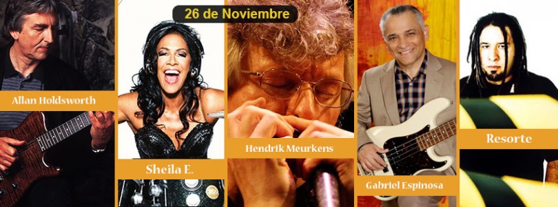 Line up del 26 de Noviembre.