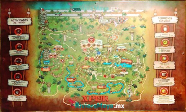 Mapa de Xplor. Xplor Map.