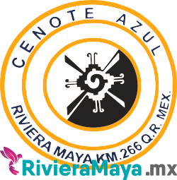 Cenote Azul logo.
