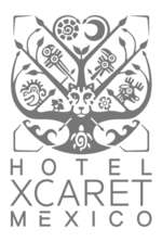 Hotel Xcaret Mexico logo.